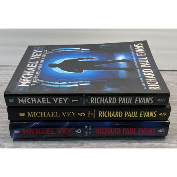 Michael Vey Series Book Lot 1 5 6 Richard Paul Evans Lot of 3 - Picture 2 of 9